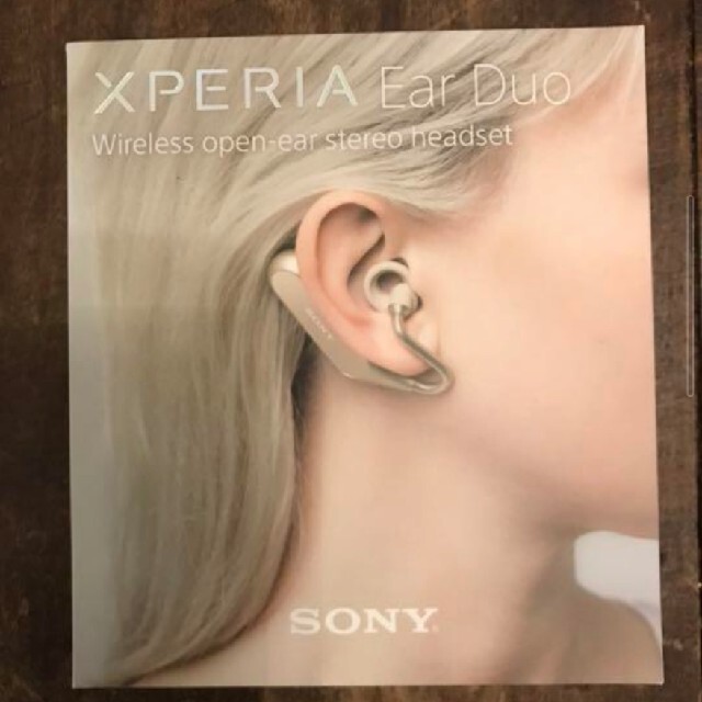 SONY(ソニー)のSONYワイヤレスイヤホン Xperia Ear Duo XEA20JP N スマホ/家電/カメラのオーディオ機器(ヘッドフォン/イヤフォン)の商品写真