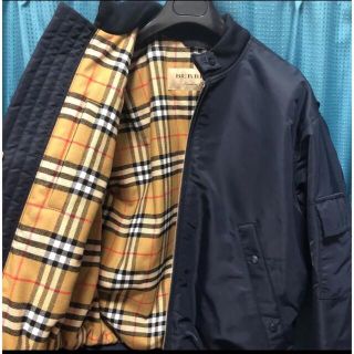 バーバリー(BURBERRY)の定価10万　Burberry バーバリー　ma-1 ブルゾン　ボンバージャケット(その他)