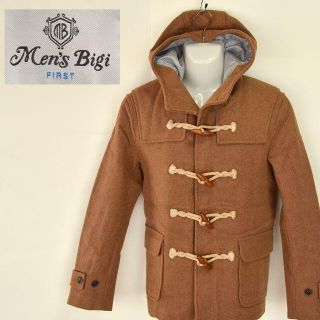 メンズビギ(MEN'S BIGI)の【MEN'S BIGI】 美品 メンズビギ ブラウンダッフルコート 毛 サイズ3(ダッフルコート)