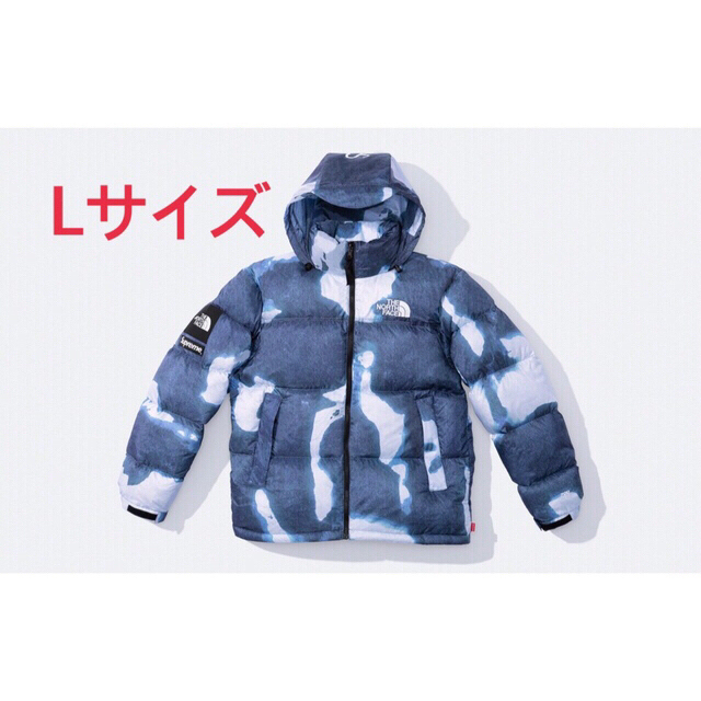 Supreme(シュプリーム)のSupreme®/The North Face®Nuptse indigo L メンズのジャケット/アウター(ダウンジャケット)の商品写真