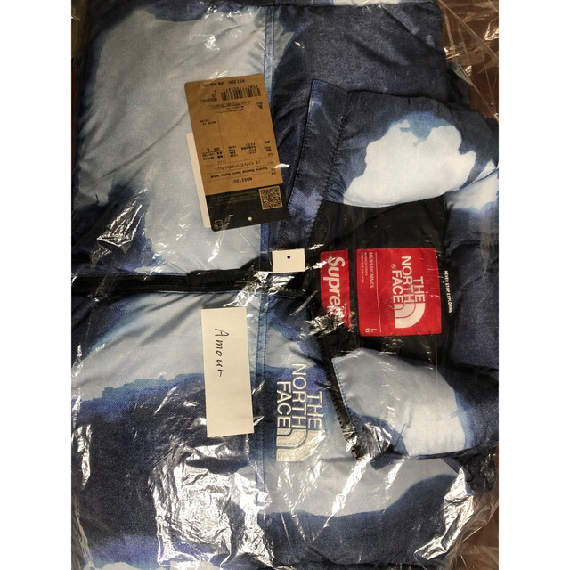 Supreme(シュプリーム)のSupreme®/The North Face®Nuptse indigo L メンズのジャケット/アウター(ダウンジャケット)の商品写真