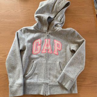 ギャップ(GAP)のGAP 裏起毛パーカー（120 グレー）(ジャケット/上着)