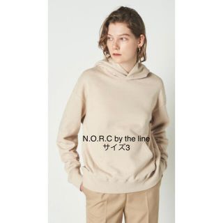 ビューティアンドユースユナイテッドアローズ(BEAUTY&YOUTH UNITED ARROWS)のN.O.R.C by the line  裏毛プルスウェットパーカー　サイズ3(パーカー)