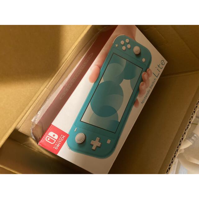 Nintendo Switch(ニンテンドースイッチ)のNintendo Switch Lite ターコイズ　ニンテンドースイッチ エンタメ/ホビーのゲームソフト/ゲーム機本体(携帯用ゲーム機本体)の商品写真