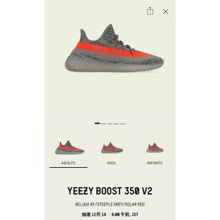 アディダス(adidas)の新品 adidas Yeezy 350 V2 BELUGA 28.5cm(スニーカー)