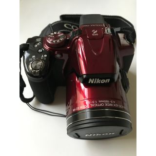 ニコン(Nikon)のNikon デジタルカメラ COOLPIX P520 光学42倍ズームレッド(デジタル一眼)