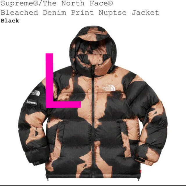 Supreme x The North Face Denim Nuptse - ダウンジャケット