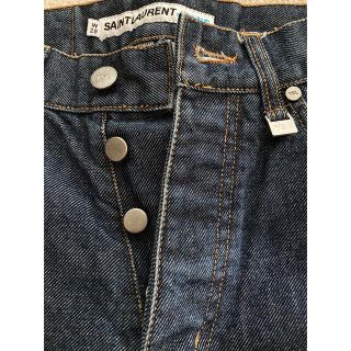 サンローラン(Saint Laurent)の【2月まで出品】サンローラン Yves Saint Laurent デニムパンツ(デニム/ジーンズ)