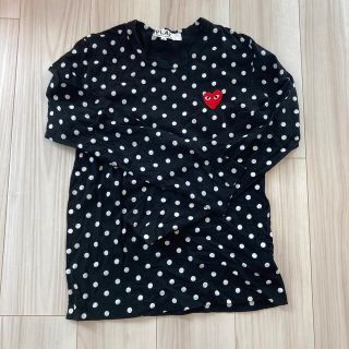 コムデギャルソン(COMME des GARCONS)のPLAY COMME des GARCONS ドットTシャツ(カットソー(長袖/七分))