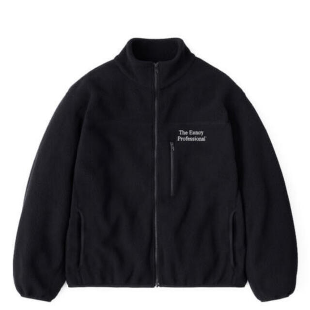 ジャケット/アウターennoy Polartec Fleece Jacket L BLACK