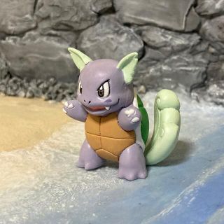 ポケモン(ポケモン)のポケモン　フィギュア　モンコレ色違いリペイント　カメール(ゲームキャラクター)