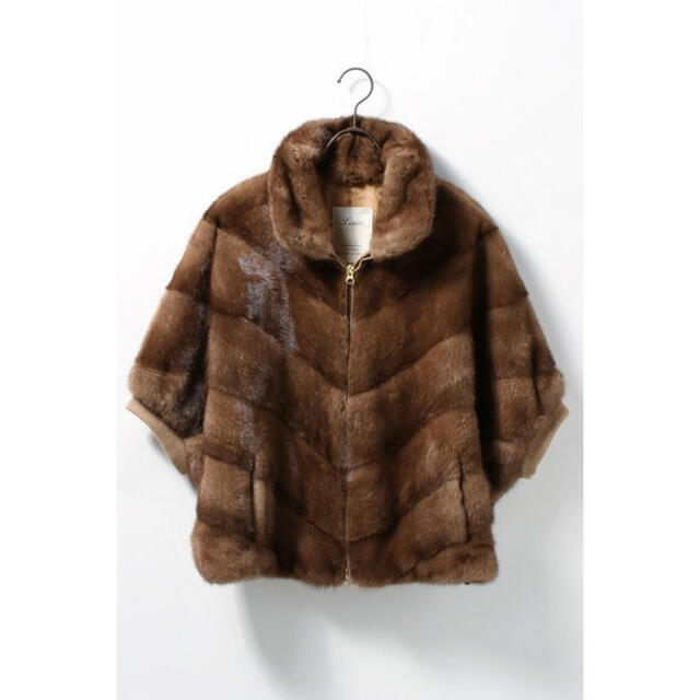 極美品　アパルトモン mink zip ブルゾン