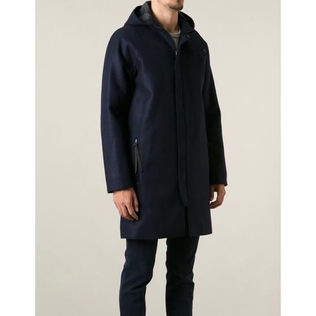 Acne Studios milton hooded コート　ネイビー　44