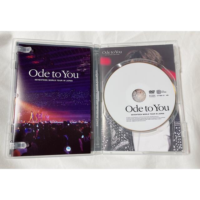 SEVENTEEN(セブンティーン)のSEVENTEEN ode to you 通常盤 DVD エンタメ/ホビーのDVD/ブルーレイ(ミュージック)の商品写真