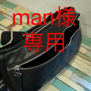 ブッテロ(BUTTERO)のbuttero ブッテロ ボディバッグ ブラック バック man様専用(ボディーバッグ)