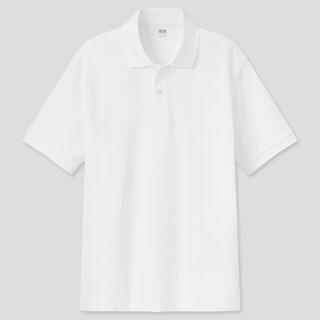 ユニクロ(UNIQLO)のしずく5157様　UNIQLO ポロシャツ　半袖　白　新品タグ付き(ポロシャツ)