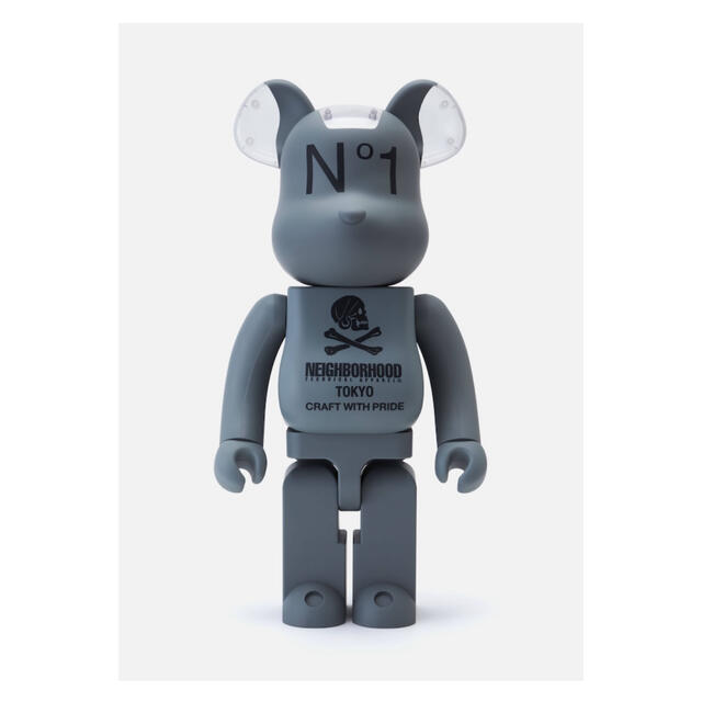 BE@RBRICK NEIGHBORHOOD GRAY 1000％