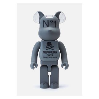 メディコムトイ(MEDICOM TOY)のBE@RBRICK NEIGHBORHOOD GRAY 1000％ (フィギュア)