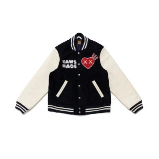 ヒューマンウーマン(HUMAN WOMAN)のHUMAN MADE KAWS VARSITY JACKET (スタジャン)