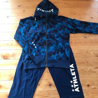 アスレタ(ATHLETA)のアスレタ　フリースパーカーセットアップ(ウェア)