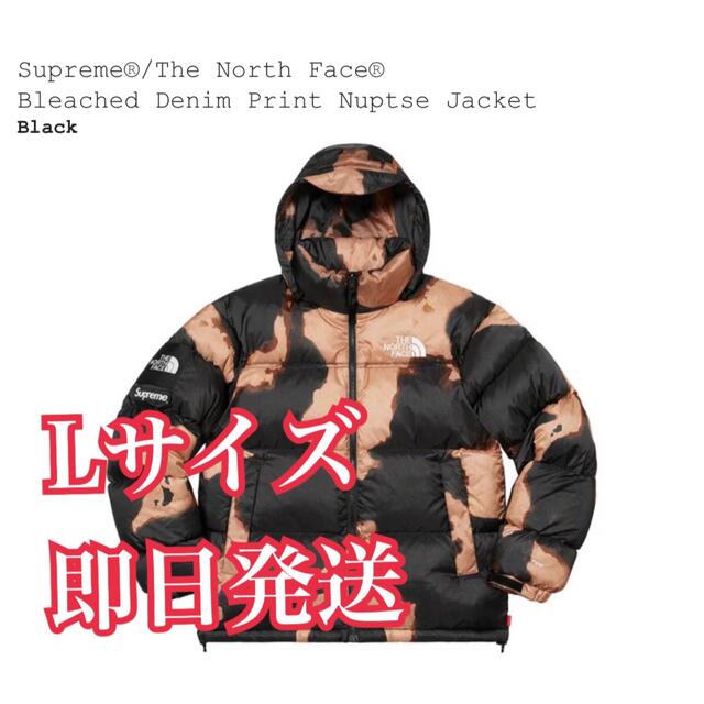 Supreme The North Face Nuptse Black L