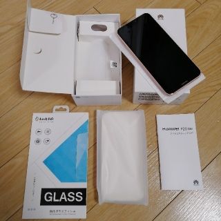 ファーウェイ(HUAWEI)の☆☆Huawei★P20 lite★サクラピンク★美品★おまけ付☆☆(スマートフォン本体)