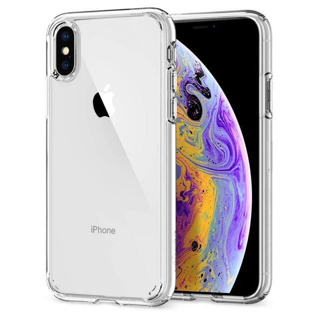 Spigen(シュピゲン)のiPhone XS クリアケース スマホ/家電/カメラのスマホアクセサリー(iPhoneケース)の商品写真