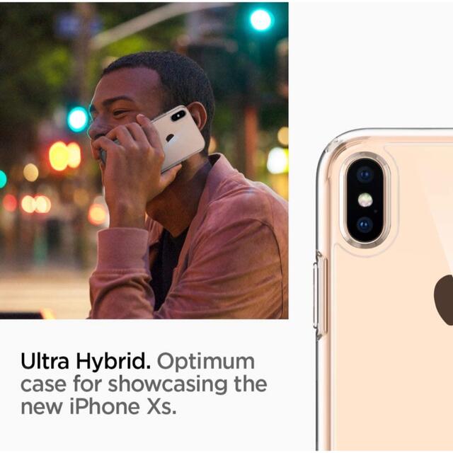 Spigen(シュピゲン)のiPhone XS クリアケース スマホ/家電/カメラのスマホアクセサリー(iPhoneケース)の商品写真