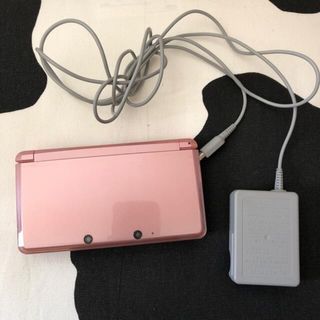 ニンテンドー3DS(ニンテンドー3DS)の3DS ピンク　＋　どうぶつの森　セット(携帯用ゲーム機本体)