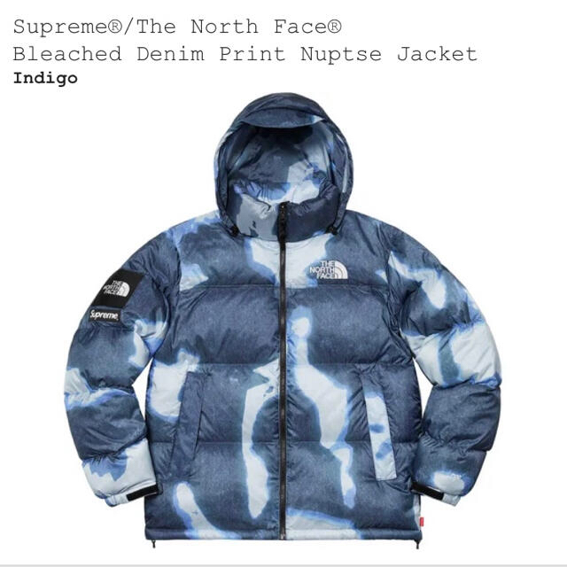 Supreme®/The North Face® Nuptse ヌプシ Lサイズ