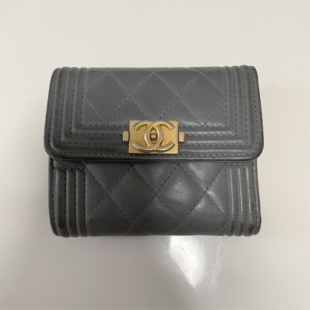 正規品代理店 ユメ様専用 CHANEL ボーイシャネル 三つ折り財布