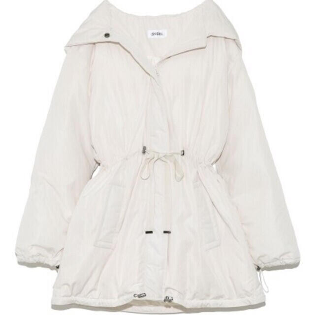 SNIDEL 【限定】西川アップサイクル レディモッズ ダウン 0 アイボリー