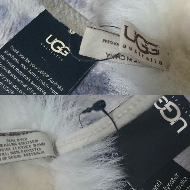 UGG(アグ)のあゆりん様専用 未使用品 UGG ムートン イヤーマフ アグ レディースのファッション小物(イヤーマフ)の商品写真