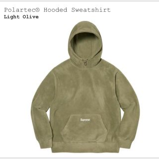 込　Supreme Polartec Hooded Sweatshirt M