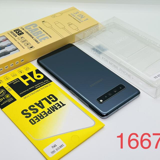 [1748] 512GB galaxy S10 5G ブラック SIMフリー