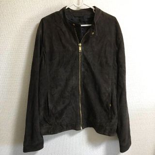 ザラ(ZARA)のZARA MAN スウェードジャケット Lサイズ(レザージャケット)