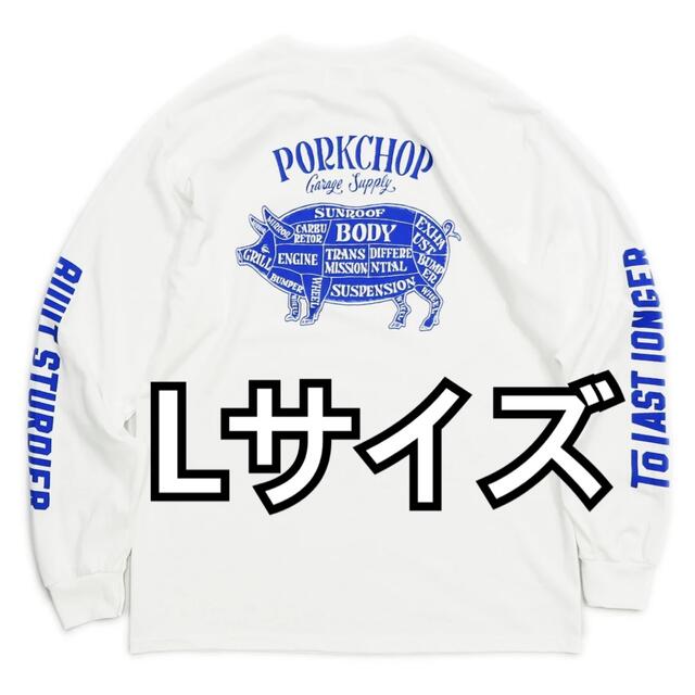 【売れ筋】 ポークチョップ　ロングスリーブTシャツ/PORKCHOP Tシャツ/カットソー(七分/長袖)