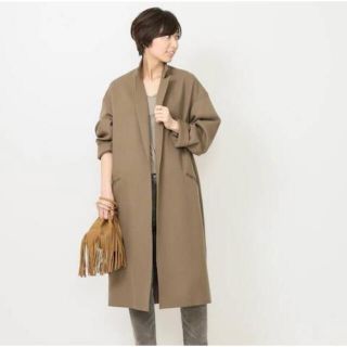 ドゥーズィエムクラス(DEUXIEME CLASSE)の【専用】DEUXIEME CLASSE ボタニーツイルコート　石原さとみ(ロングコート)