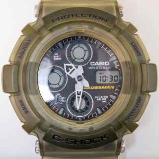 ジーショック(G-SHOCK)の◆G-SHOCK ガウスマン GAUSSMAN AW-570 スケルトングレー◆(腕時計(デジタル))