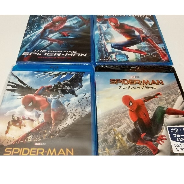 「アメイジング   スパイダーマン 1、2セットBlu-ray」