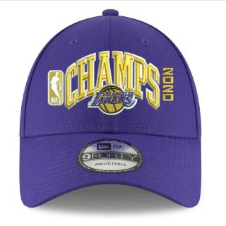 ニューエラー(NEW ERA)の新品 NBA LAKERS レイカーズ 2020年優勝記念キャップ(バスケットボール)