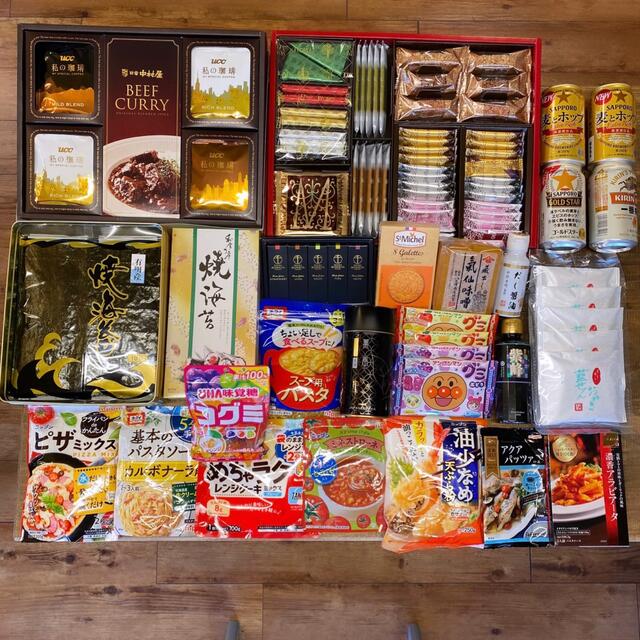 食品詰め合わせ お菓子詰め合わせ セット売り お歳暮 海苔 菓子 煎茶