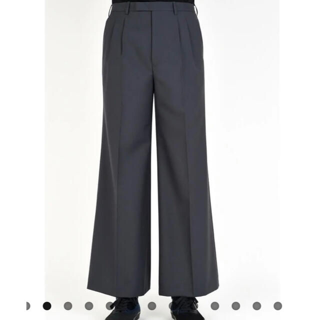 LADMUSICIAN 21SS 2TUCK WIDE FLARE SLACKS