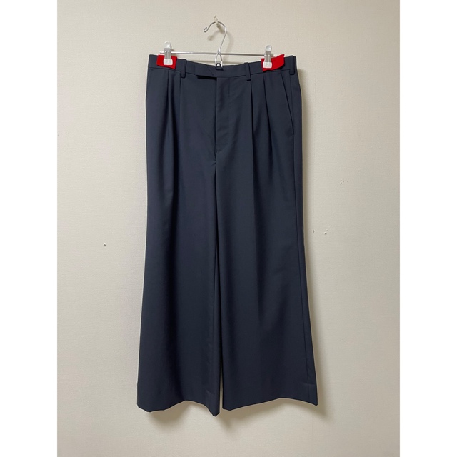 LAD MUSICIAN   LADMUSICIAN SS 2TUCK WIDE FLARE SLACKSの通販 by