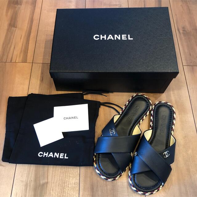 高品質即納 CHANEL - CHANELサンダル 37の通販 by qm2331164's shop