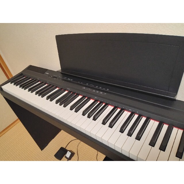 ヤマハ - 【美品】本格サウンドYAMAHA 電子ピアノ P-105B スタンド