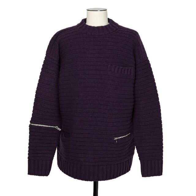 公式ウェブストア サイズ２ 新品 21aw sacai Knit Pullover サカイ