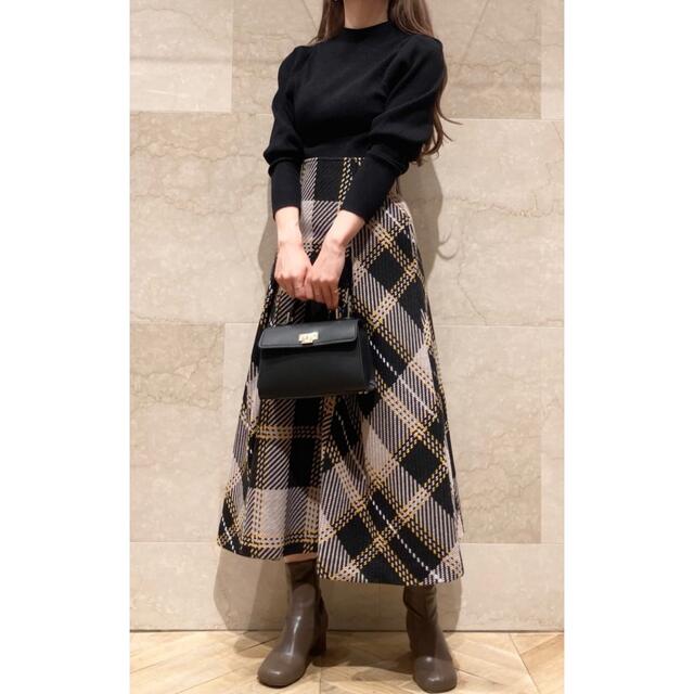 SNIDEL(スナイデル)の♡ロービングチェックフレアスカート♡ レディースのスカート(ロングスカート)の商品写真