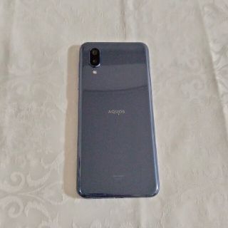 アクオス(AQUOS)のAQUOS sense3 plus サウンド SHV46／クラシックブルー(スマートフォン本体)