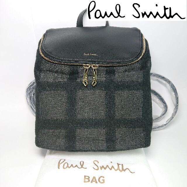 Paul Smith 新品未使用 ポールスミス リュックサック バックパック681 ブラックの通販 By Bi ポールスミスならラクマ